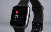 A smartwatch used as illustrative photography